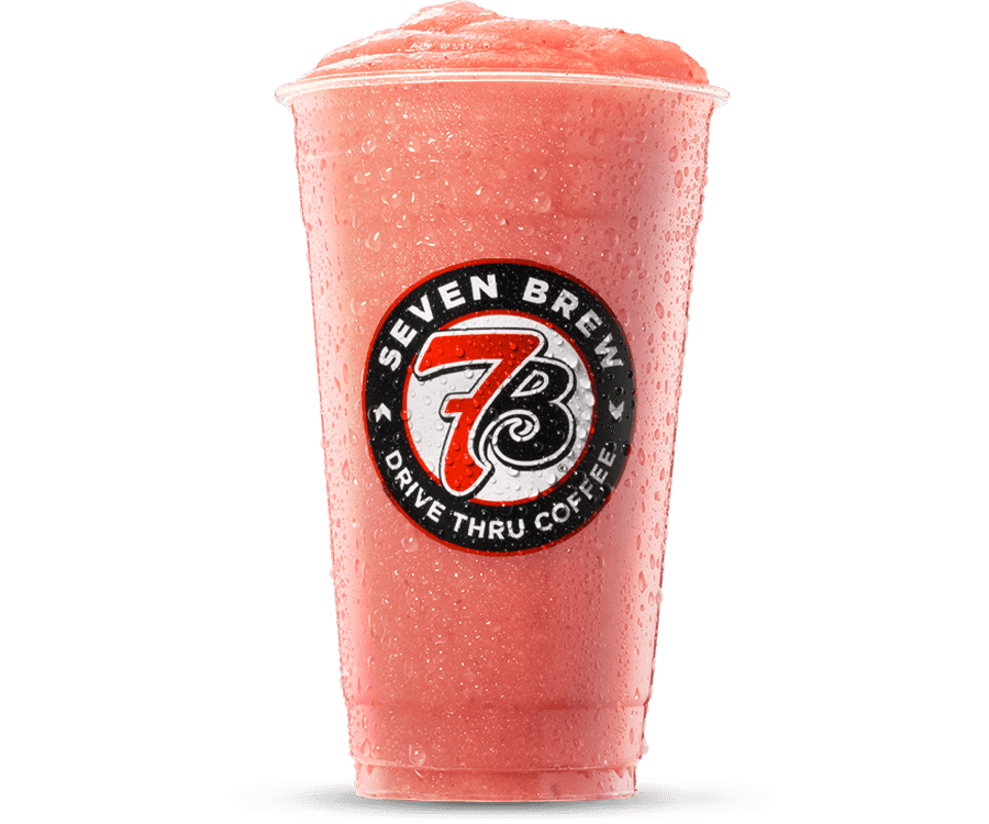 Bubble Gum Strawberry Smoothie drink
